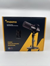 MAONO PD200W Hybrid Wireless Podcast Microphone for PC Dynamic XLR USB Mic Stand