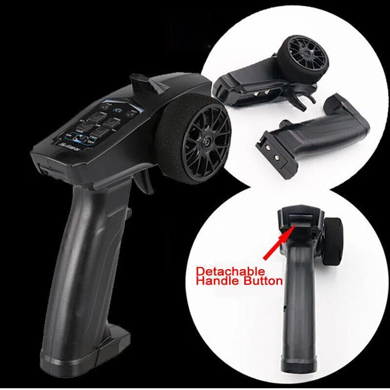 2.4GHz 91803G 3CH Radio System Transmitter Remote Control w/ Receiver for RC Car - Image 3 of 4