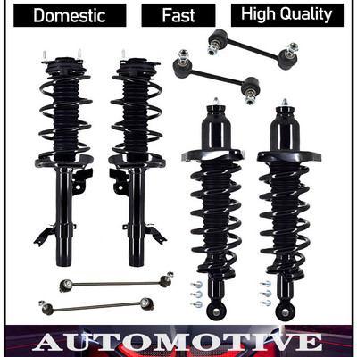 OE Front & Rear Struts W/Sway Bar For 2016-2022 Honda Pilot AWD arran.