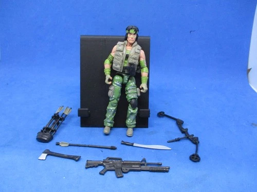 GI Joe 3.75" figure POC Pursuit of Cobra Spirit Iron Knife v4 Near Complete