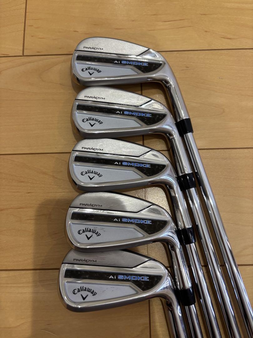 Callaway Paradym Ai Smoke 5-Piece Iron Set 2024 Model 692702
