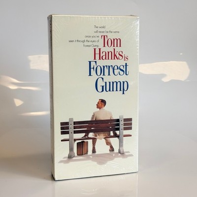 Forrest Gump 1994 VHS Factory Sealed Paramount Watermark Tom Hanks