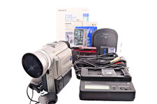 NEAR MINT Sony Handycam DCR-PC100 Mini DV Camcorder Japanese only Tested Works