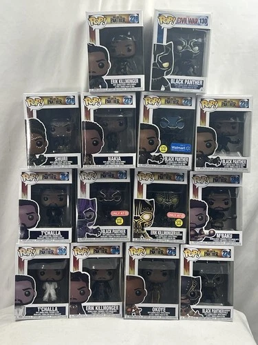 Funko Pop Black Panther Lot