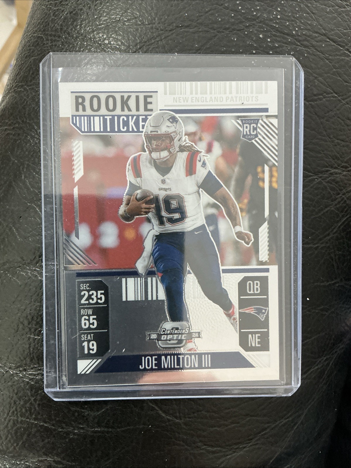 2024 Panini Contenders Optic - Rookie Ticket Joe Milton III #78 (RC)
