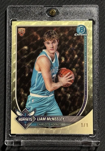 2025 Topps Chrome Liam McNeeley Base (RAW)
