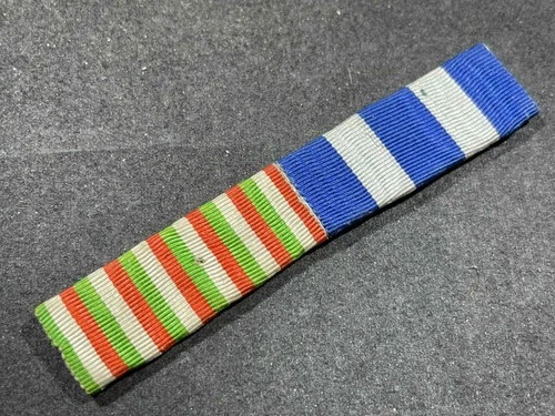 WW1 WWI Imperial Italian Italy Army Military Merit Cross War Service Ribbon Bar