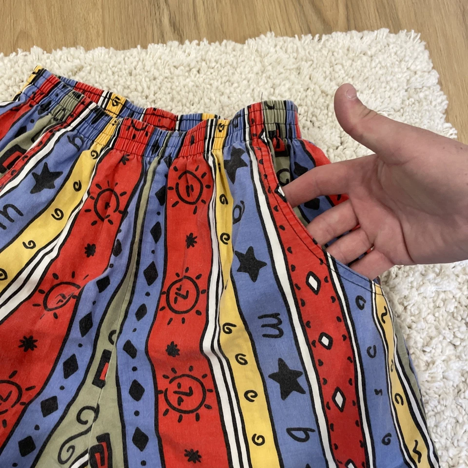 VTG 80s/90s Hang Ten Shorts Retro Spike Jones Above The Knee Surf Beach Vacation - Image 2 of 4