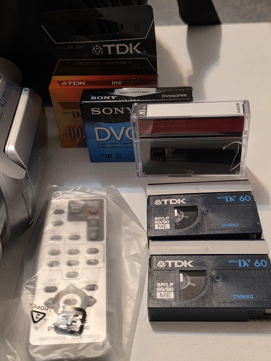 Panasonic Palmcorder PV-GS500 Mini DV Camcorder for sale online | eBay