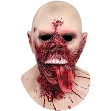 Scary Zombie Mask Adult Realistic Latex Full Head Halloween Costume Cosplay