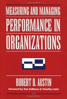 Measuring and Managing Performance in Buch Dorset House Publishing Co Inc.,U.S.