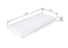 Innenraumfilter BOSCH 1 987 432 006 Partikelfilter für FORD MAZDA KA FIESTA PUMA