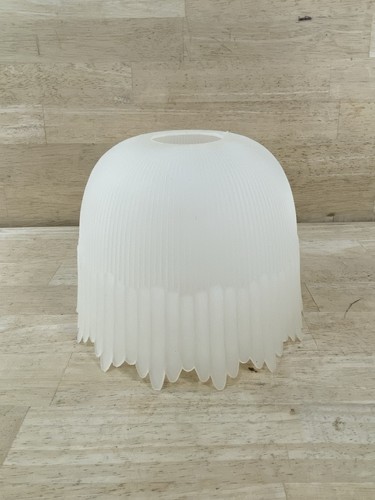 DIFFUSORE copri paralume in PLASTICA stile smerigliato a costine - Foto 5 di 11