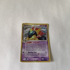 Pokémon TCG Typhlosion Delta Species Holo Rare Card 12/101 EX Dragon Frontiers