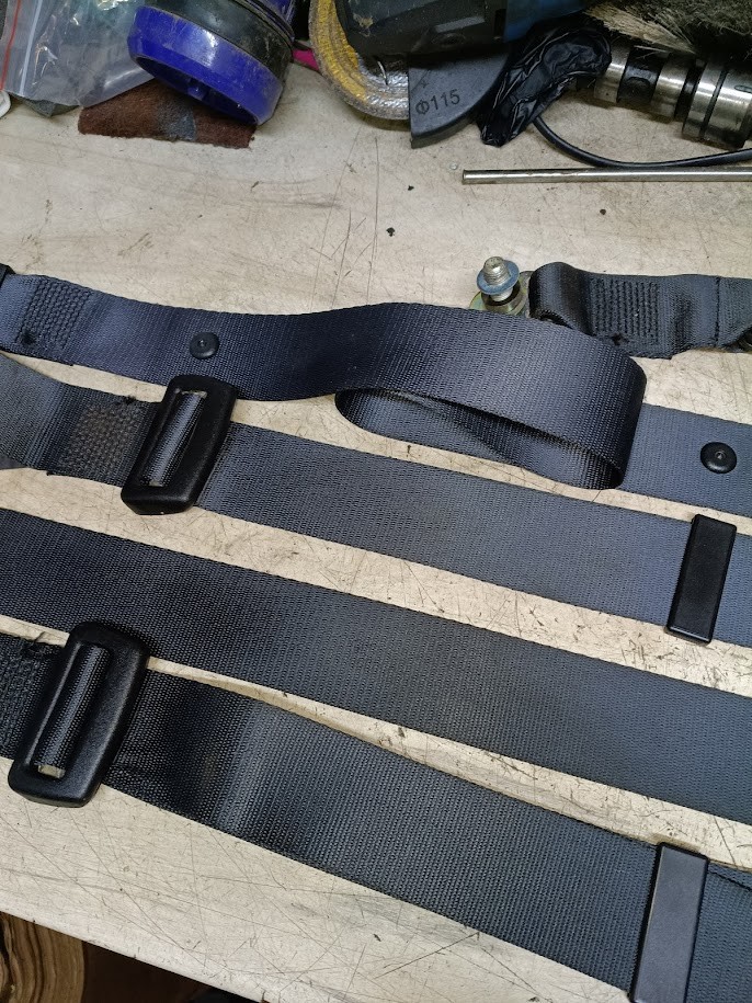 Classic Austin Rover Mini Black Rear Seatbelt Set - Static 1992 | eBay UK