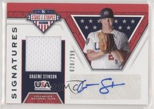 2019 Panini USA Baseball Stars & Stripes Signatures /299 Graeme Stinson Auto u6m
