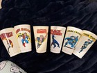 Vintage 1970s 7-Eleven Slurpee Cups Lot of 6 Marvel Superheroes — photo 1