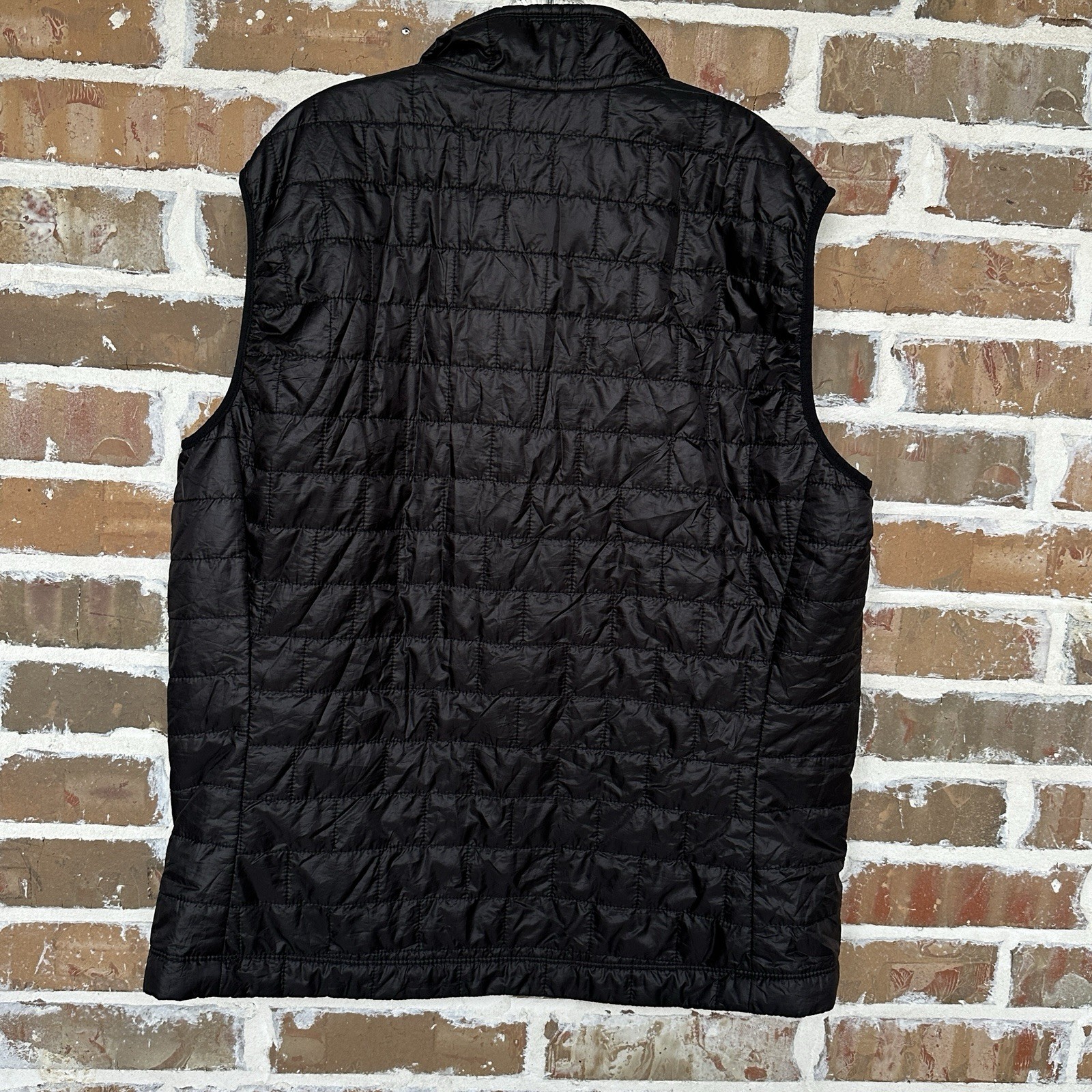 Patagonia Nano Puff Vest Men's XL Black Lightweight Full Zip Centro Logo Company thumbnail 2