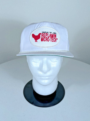 Vintage TRIPLE  F  w/ Chicken logo, K-Brand, USA Hat / Cap Strap Closure