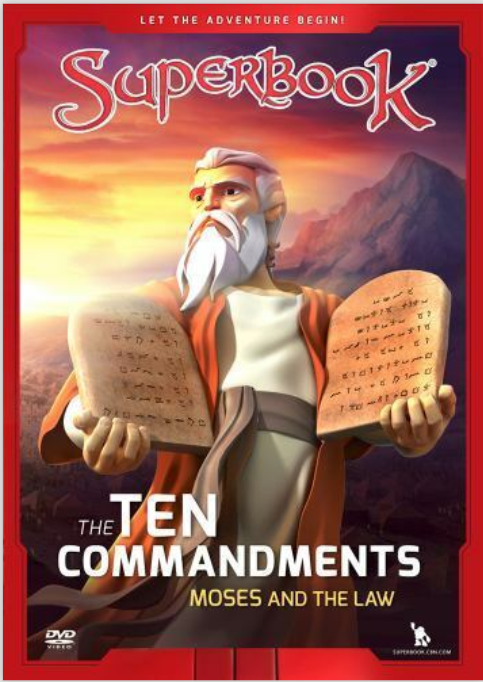 SuperBook - The Ten Commandments, Moses And The Law - New Factory ...