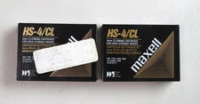 Maxell Model HS-4/CL 4mm Cleaning Cartridge LOT OF 2 NEW SEALED