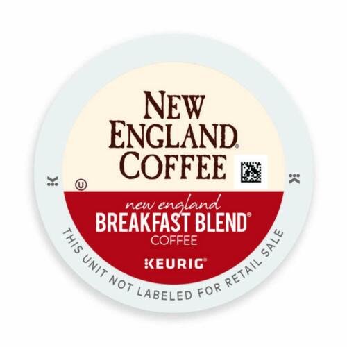 Nueva Inglaterra Desayuno Mezcla Café 24 a 144 Keurig K Taza Vainas Elige Cualquier Tamaño - Imagen 3 de 5