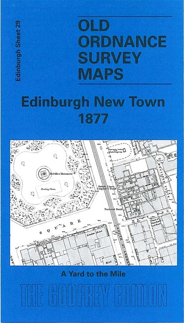 Edinburgh (New Town) 1877  Edinburgh Large Scale Sheet 29 by Barbara Morris