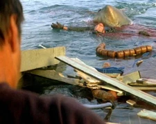 Jaws Robert Shaw Eaten By Ahsrk  8x10 PHOTO PRINT