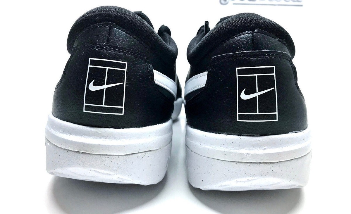 NIKE ZOOM COURT LITE 3 TENNIS SHOES SIZE 8 BLACK WHITE  display picture 1
