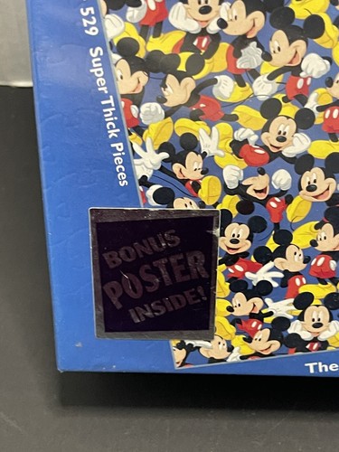 New Disney Mickey Mouse World’s Most Difficult double sided 500 pc jigsaw puzzle - Picture 3 of 5