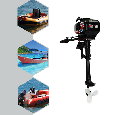 52CC 2-Takt Außenbordmotor Fischerbootmotor Bootsmotor Wasserkühlung System