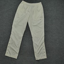 Vintage Nike Pants Womens Medium Cream White Windbreaker Y2K