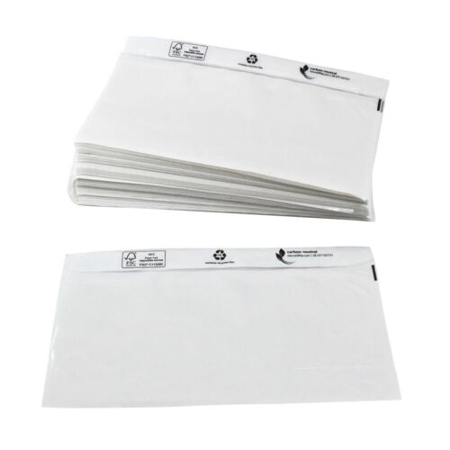 Delivery note bag DIN long transparent accompanying paper bags 230 x 110 mm - Picture 5 of 5