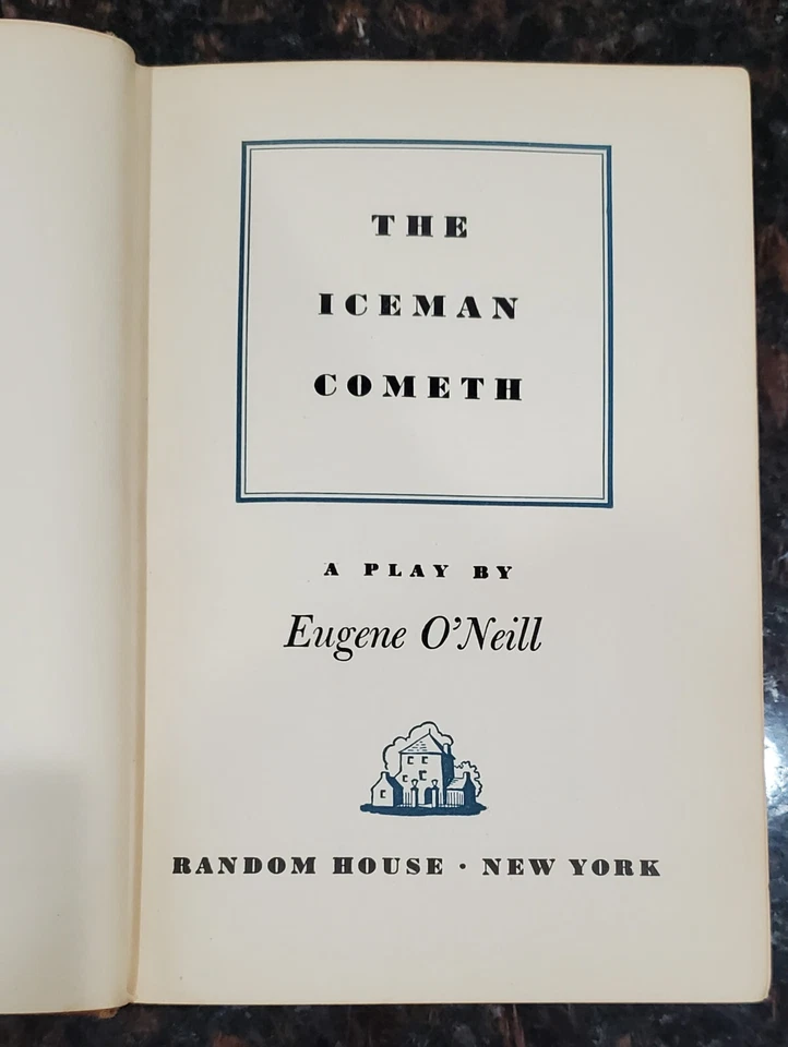 The Iceman Cometh by Eugene O’Neill Hardcover 1939 1st Edition Third Printing - Image 4 of 4