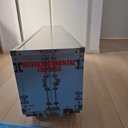 TAMIYA Trailer Panel Van Container Trailer For Tamiya Remote Control Trucks 1:14 - Picture 4 of 8