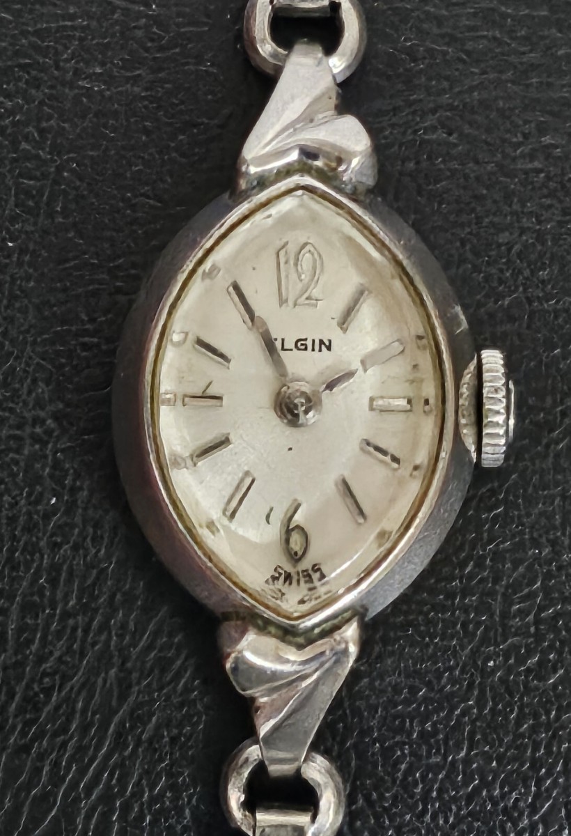 Antique Elgin 17 Jewels 10krgp Ladies 313 Watch Manual Wind  display picture 1