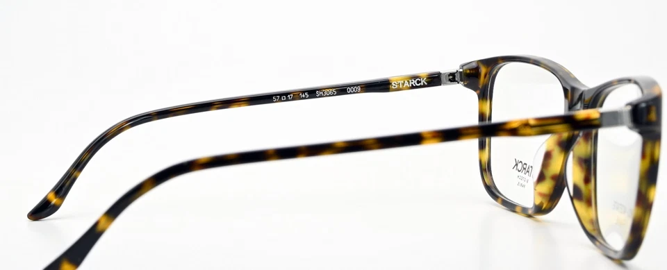 Marco de gafas Starck Eyes SH3065 0009 biotecnología bio acetato caparazón de tortuga marrón Foto 3 de 4