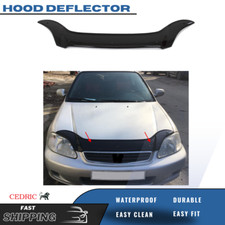 Protector deflector capó | Protector contra insectos compatible para Honda Civic 1999-2000 sedán