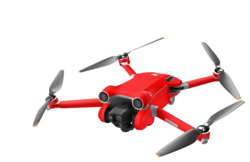 DJI Mini 3 Skin Mini 3 Pro Aufkleber Drohnen Folien Wrap Skins neon rot - Bild 1 von 3