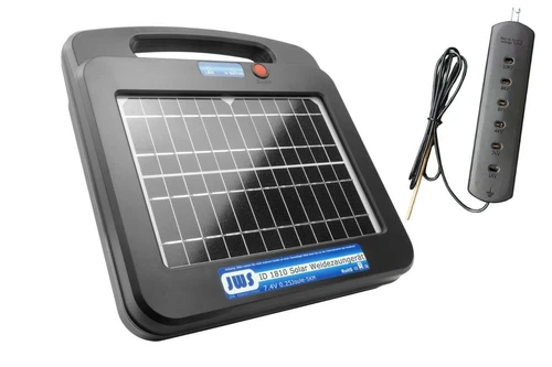 Weidezaungerät 12v solar Elektrozaungerät 12 Volt Elektrozaun Batterie Weidezaun - Bild 7 von 31