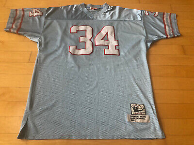 Vintage Earl Campbell #34 Tennessee Oilers Throwback Stitched