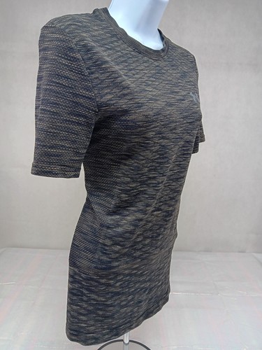 Camiseta Under Armour The Vanish Mujer Pequeña Manga Corta Gris Cuello Redondo Camiseta - Imagen 5 de 12