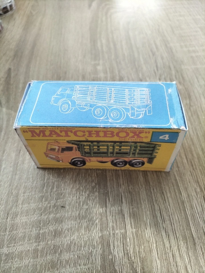 Matchbox Promotional Oversize  No4  Stake Truck - Replica / Copy Box only - Image 2 of 3