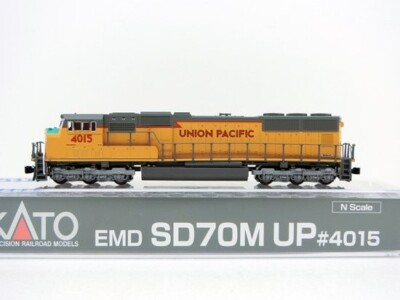 Kato 176-4015 EMD SD70M FLAT RADIATOR UP 4015 N Gauge UNION