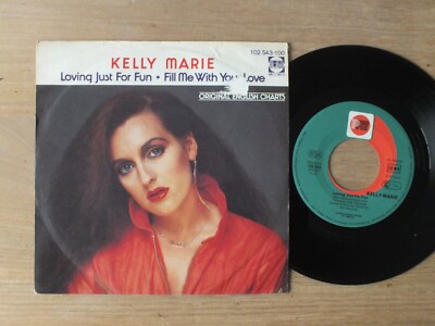 Kelly Marie    Loving Just For Fun    7'' Single  Vinyl  vg+