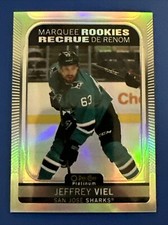 2021-22 O Pee Chee Platinum Rainbow Marquee Rookie 246 Jeffrey Viel Sharks