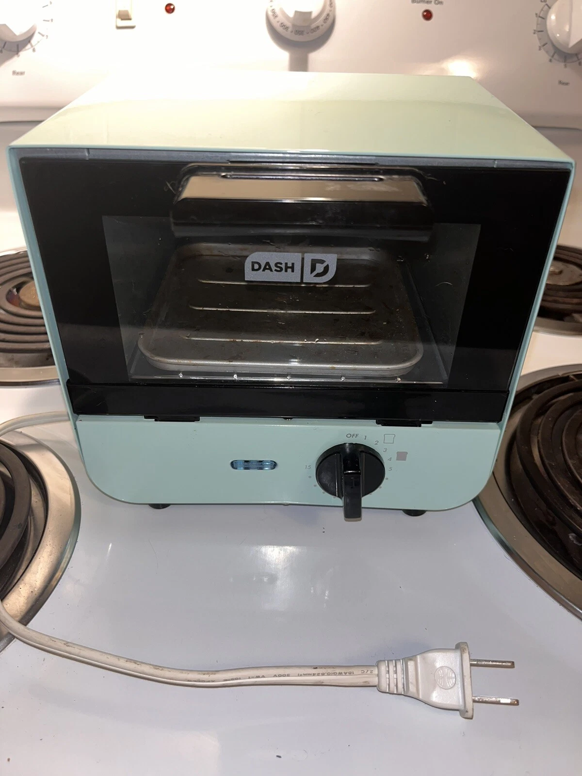 Dash Mini One-Slice Toaster Oven in Aqua