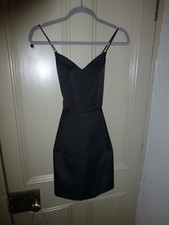 River Island Black Evening / Prom Skater Dress size 4 Excellent Condition  