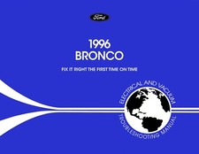 1996 Ford Bronco Electrical and Vacuum Troubleshooting Manual