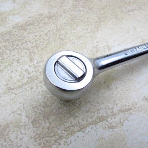 SK Hand Tools 45171, 3/8" Drive, 6.5" Slim Reversible Ratchet 60 Tooth USA MADE - Picture 4 of 6